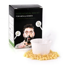 Удаление волос нос набор восковой портативный триммер для волос носа мужчин удаление волос из носа косметический инструмент