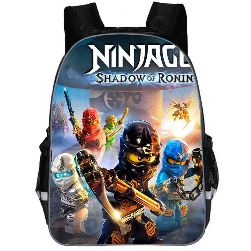 Скидка 2019 детские школьные сумки ninjago игра школьный рюкзак для мальчика рюкзак 3d печать Книга сумка рюкзак для подростков sac a dos enfant