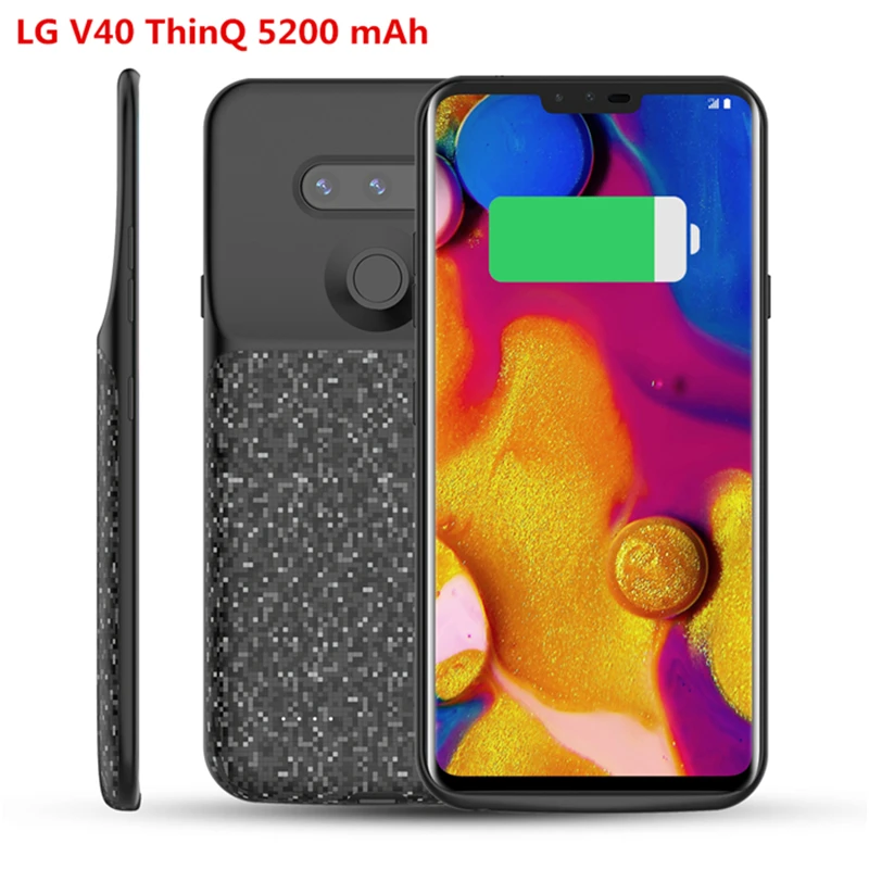Чехол для LG G7 V40 ThinQ чехол телефона зарядное устройство внешнее запасное защитный