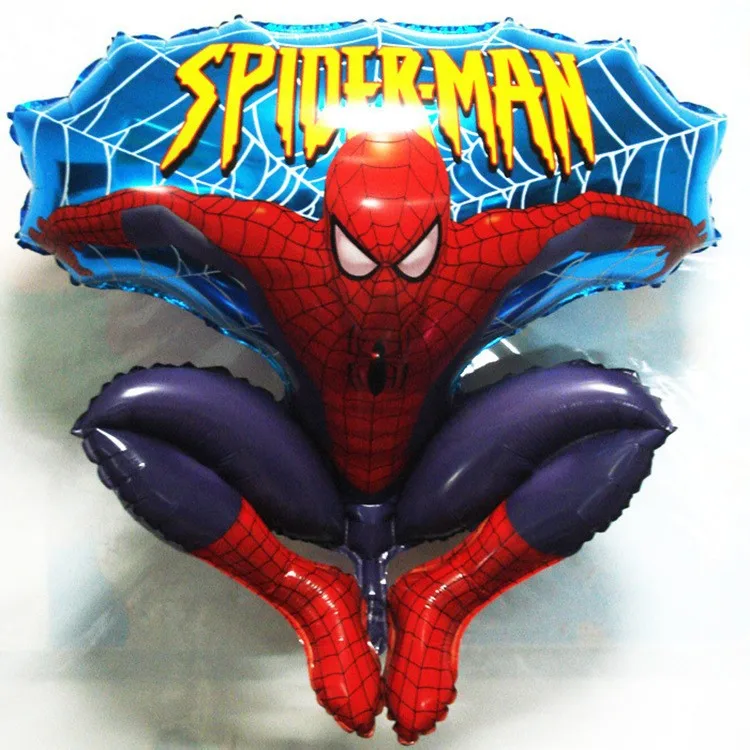 Livraison Gratuite Grande Taille D Hydrogene Jump Type Spiderman Helium Feuille Ballons Pour Enfants Fete D Anniversaire De Mariage Decoration Jouets Aliexpress