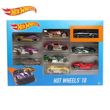 Hotwheels Exclusive Gift Pack 10-Piece One Box 1:64 Fast and Furious Diecast Mini Sports Cars Electroplated Metal Model Carros