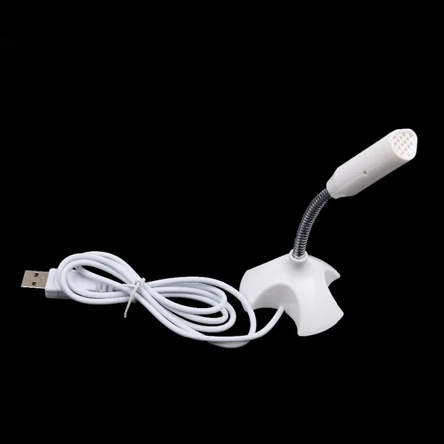 Practical Portable Mini USB Desktop Microphone with Stand Holder Fit For Computer Notebook Tablet Conference