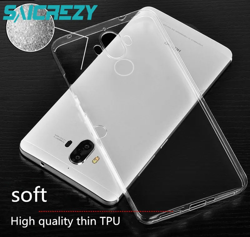 

For huawei mate 9 pro P9 P10 plus Mate 10 honor 9 lite 8 Pro Honor Note 10 7A 7X 8X Phone Case Soft TPU Thin Transparent Cover