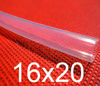 

16mm ID 20mm OD 16x20 Transparent Food Grade Medical Use FDA Silicone Rubber Flexible Tube / Hose / Pipe / tubing