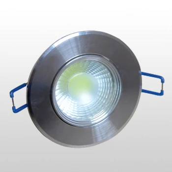 

1pcs Free Shipping Dimmable 10W Recessed COB Led Spot Downlight driver included Warm White/Cold White Cutting hole 70-75mm