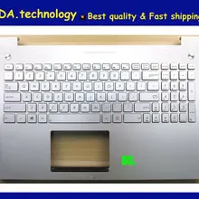 Wellendorff 96% / Упор для рук topcase Для ASUS N550 N550JV N550JK США клавиатура верхняя крышка C оболочка подсветка