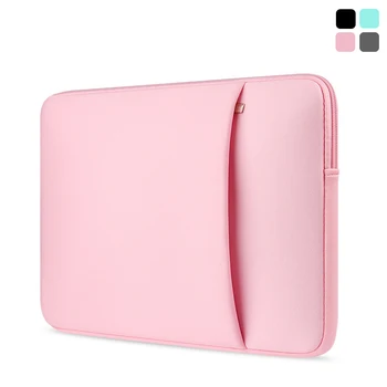

Notebook Soft Sleeve Laptop Bag Case Cover for MacBook Air Pro for iPad Pro Retina 15 13 12 11 inch bag sleeve with outer pocket