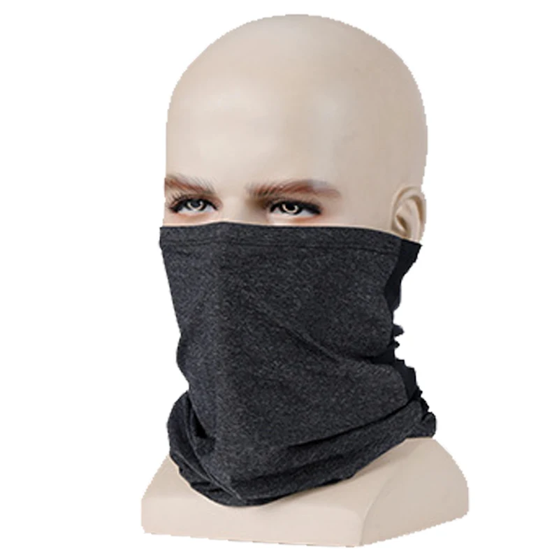 

Spring Summer Cycling Half Face Mask Skin Cool Ice Silk Breathable UV Protection Sports Headwear Bike Headband Mask