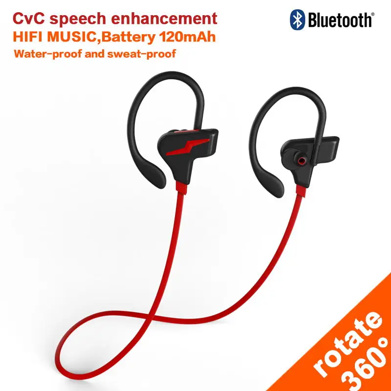 Лучшие беспроводные Bluetooth наушники IPX5 водонепроницаемые 8D супер бас спортивные с