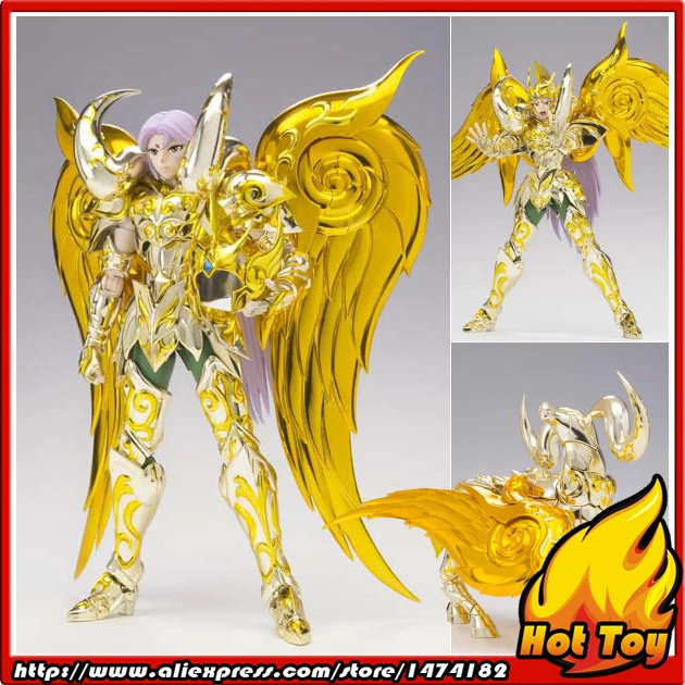 100% оригинал BANDAI Tamashii нация святая Ткань Миф экс фигурка-Aries mu GOD ткань от "ST Seiya"