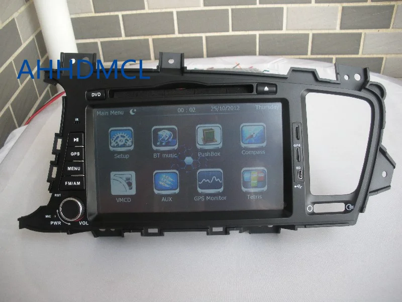 Clearance AHHDMCL Car Multimedia Player DVD Stereo Audio Radio GPS Navigation For Kia K5 Optima Magentis 2011 2012 2013 1