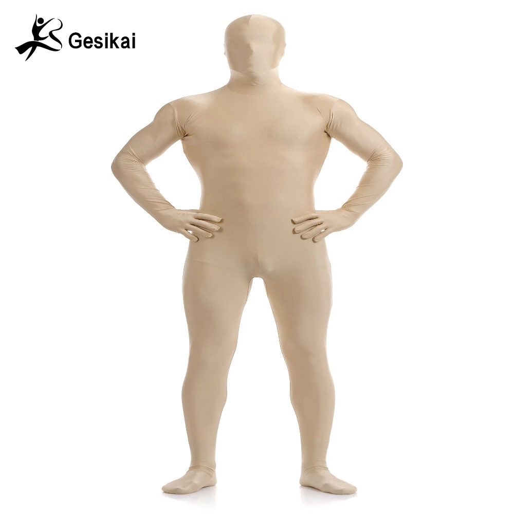 Gesikai мужской костюм Зентаи спандекс лайкра|skin tight suits|skin zentai suitzentai skin suit |