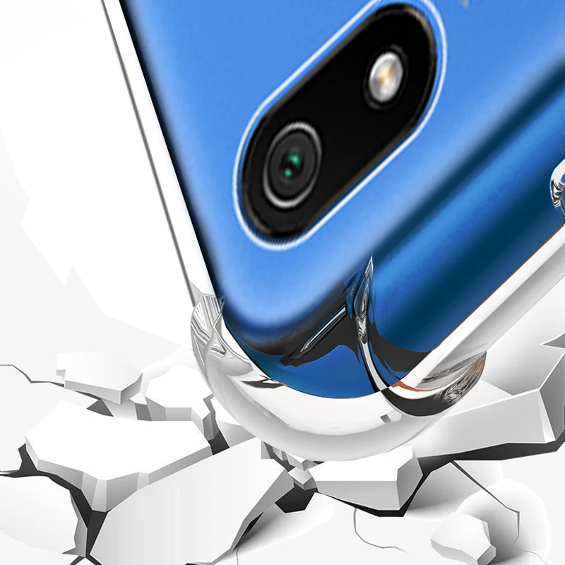 Прозрачная задняя крышка YUETUO для телефона чехол xiaomi redmi 7 7a note 7s pro a s силиконовые