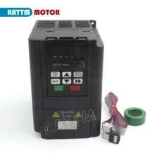 2.2KW 220V 3HP Variable Frequency VFD Inverter Output 3 phase 400Hz 10A Spindle motor speed control