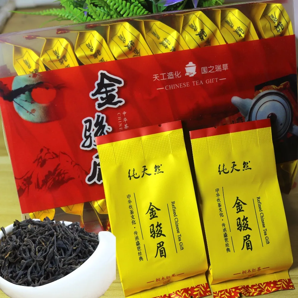 

2019 Spring China Wuyi 25 small bags Oolong Tea Top Grade Jinjunmei