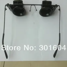 20x ремонт часов бинокулярная Лупа LED практическая Очки# 9892a-ii