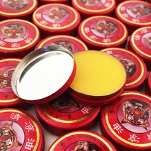 

TIGER 30pcs/lot Refresh Brain Balm Summer Cooling Oil Drive Out Mosquito Eliminate Bad Smell Treat Headache Chinese God Medicine