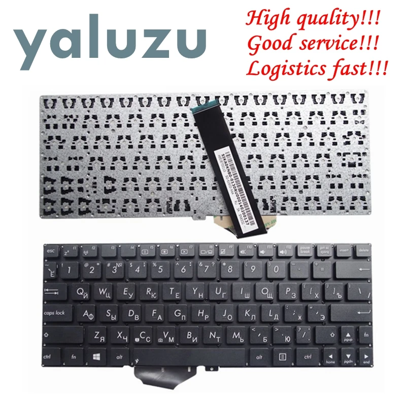 YALUZU RU laptop keyboard FOR ASUS VivoBook X102BA X102 X102B RU russian keyboard black without frame YALUZU RU laptop keyboard FOR ASUS VivoBook X102BA X102 X102B RU russian keyboard black without frame