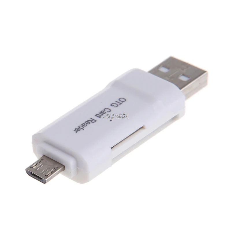 Micro USB OTG USB 2,0 адаптер SD Card Reader Multi в 1 устройство чтения карт памяти для умного телефона Tablet PC Высокое Скорость Z09