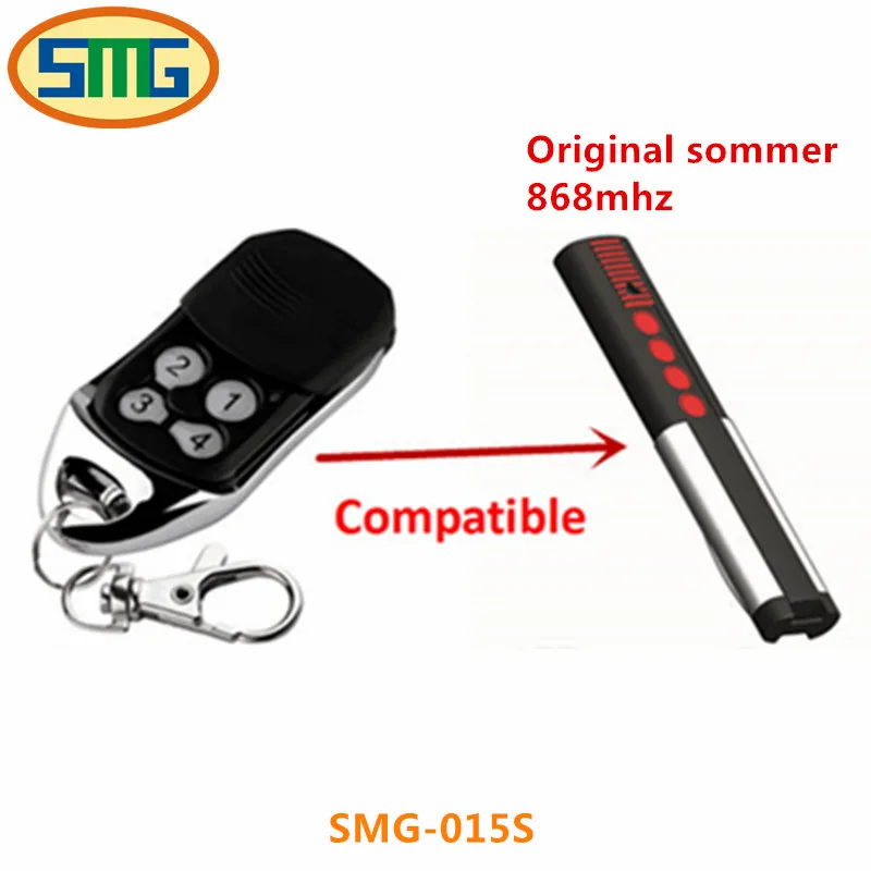2pcs Compatible Sommer 4020 Sommer 4026 rolling code 868mhz garage door remote control,Garage Door Opener free shipping 2pcs Compatible Sommer 4020 Sommer 4026 rolling code 868mhz garage door remote control,Garage Door Opener free shipping