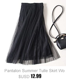 Pantalon-Summer-Style-Tulle-Skirt-Women-Pink-Long-Saia-Mid-Calf-Elastic-High-Waist-Maxi-Women
