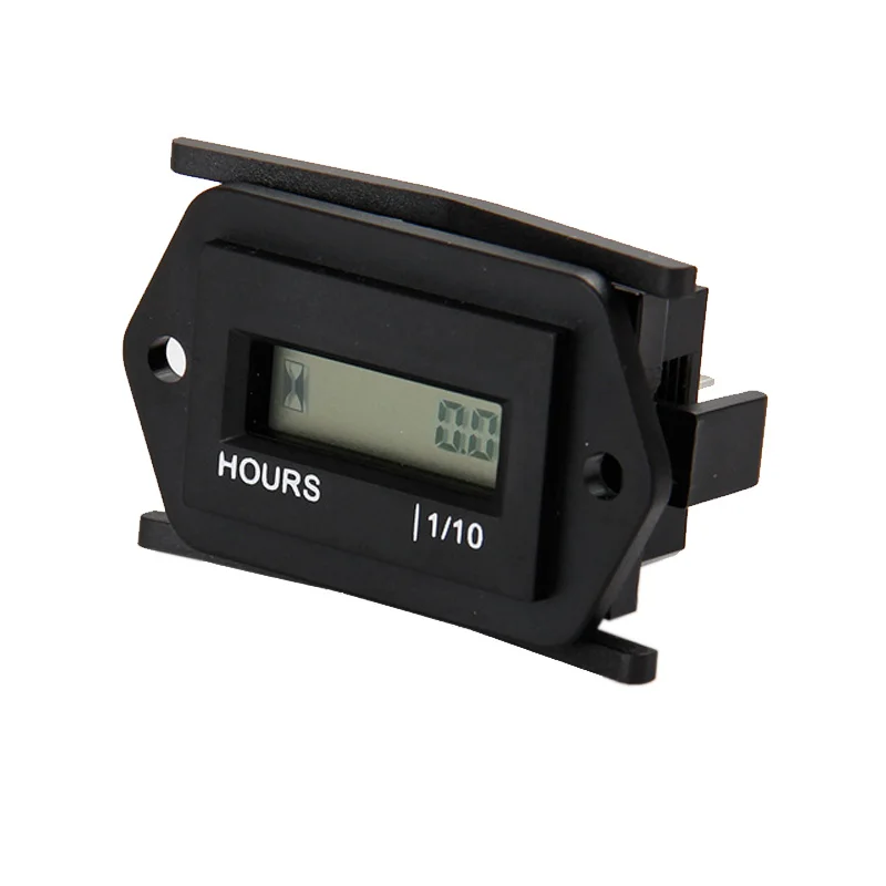 Waterproof Snap In Hour Meter Counter for Generator Marine ATV Motorcycle Snowmobile Boat Jet Ski UTV Dirt Bike DC 4.5-60V Diese