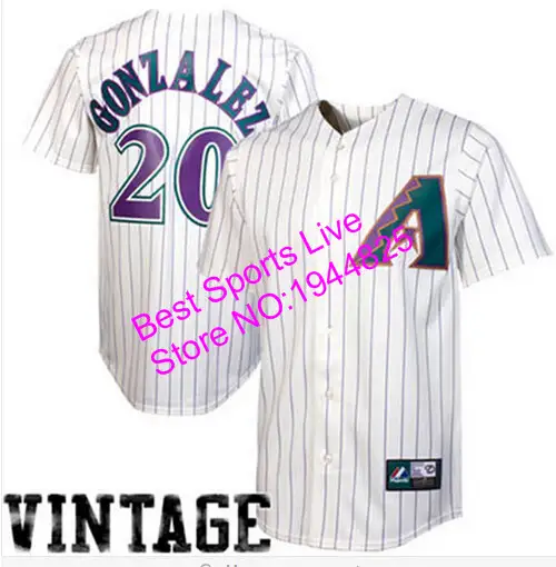 white and purple diamondbacks jersey