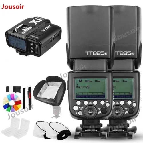 Вспышка Godox TT685F 2 4G HSS TTL GN60 + триггер для фотовспышки Fuji | Электроника