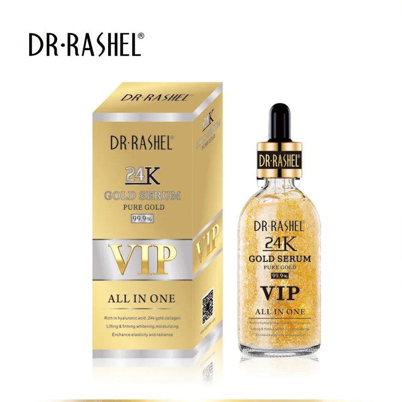 DRRASHEL 24K Золотая Сыворотка для лица лифтинг укрепляющая эссенция Гиалуроновая