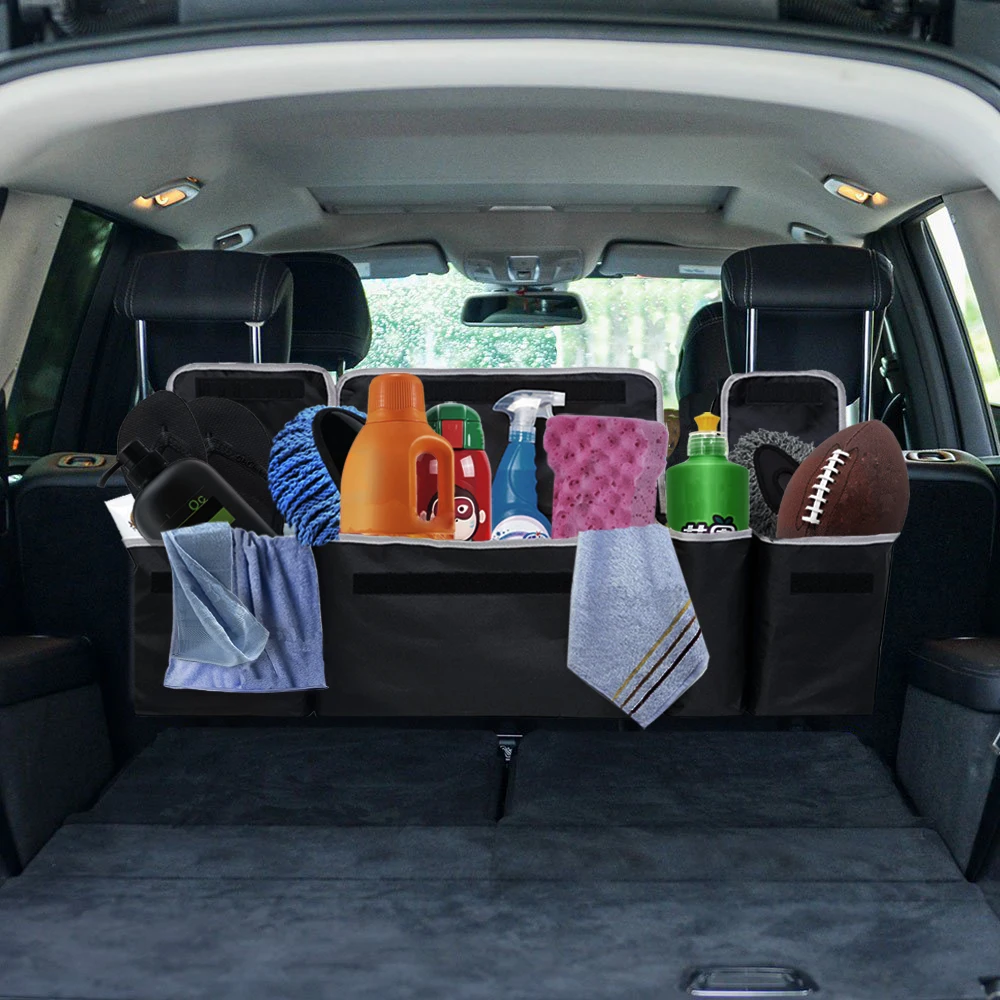 KOOSTONE Car Organizer, Trunk Organizer, Collapsible Multi Compartment Waterproof