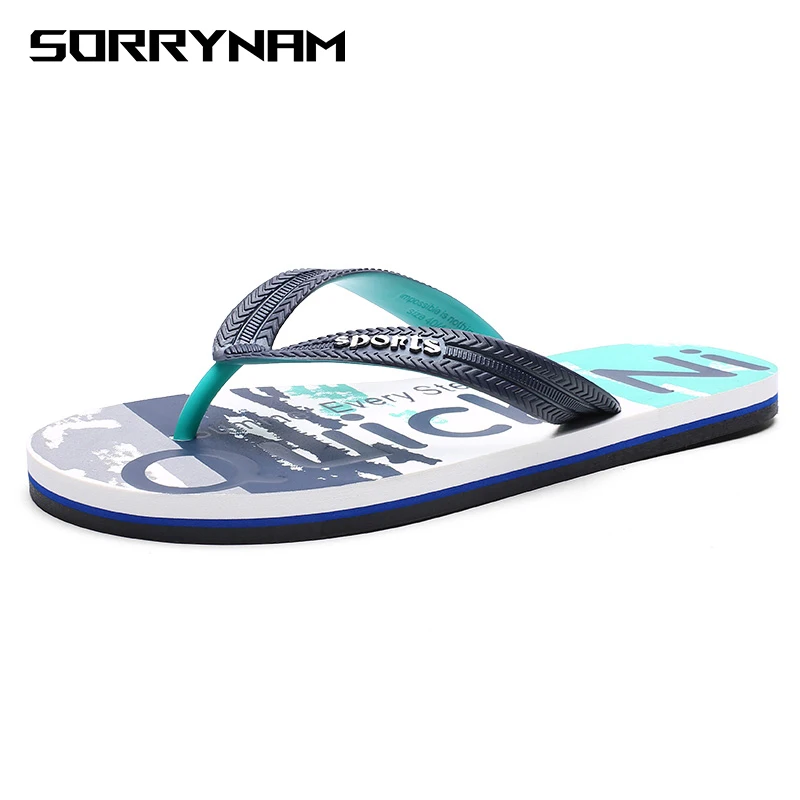 

Summer Men Flip Flops High Quality Comfortable Beach Sandals Shoes for Men Male Slippers Casual Shoes Sorrynam
