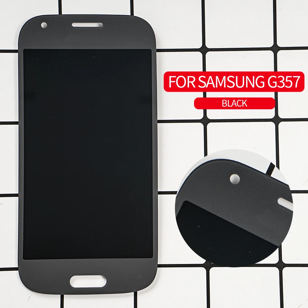 OTMIL AMOLED 4.3'' For Samsung Galaxy Ace 4 LCD Display Touch Screen Assembly Digitizer For Samsung Ace 4 SM-G357 G357FZ LCD