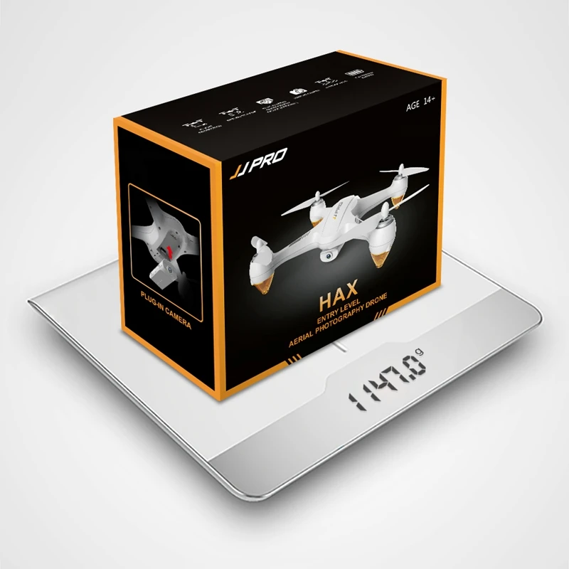 JJRC JJPRO X3 HAX бесщеточный Двойной gps wifi FPV w/1080 P HD камера Радиоуправляемый Дрон
