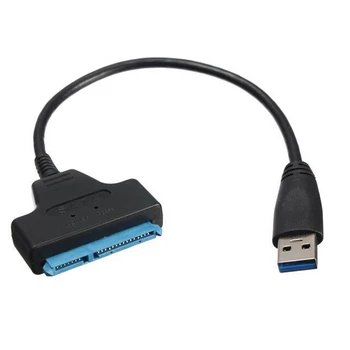 

Zihan Super speed 5Gbps USB 3.0 to SATA 22 Pin Adapter Cable for 2.5" Hard disk driver SSD