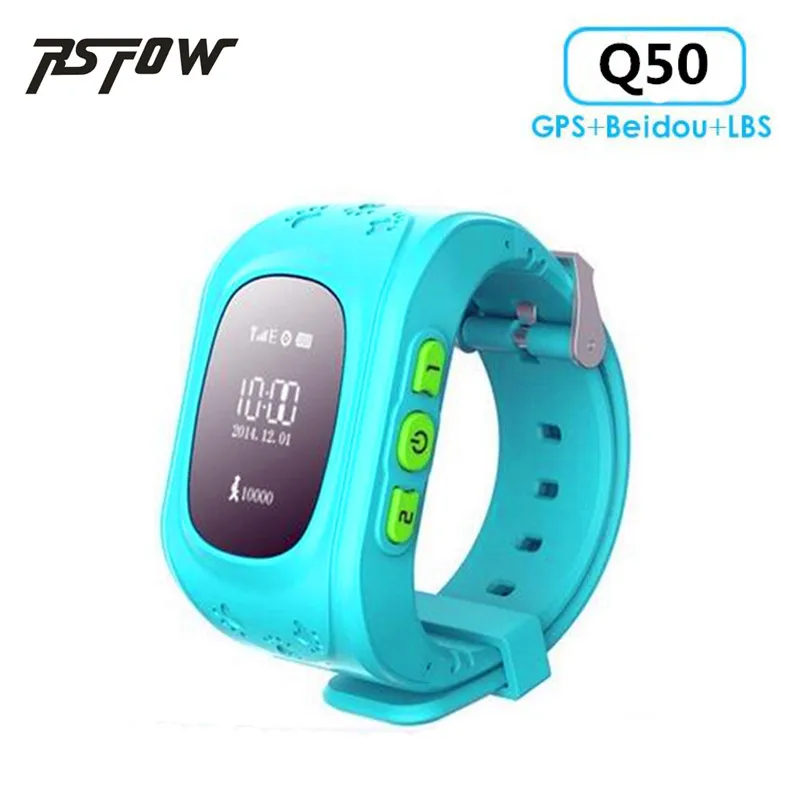 Children GPS Kids Smart Watch Wristwatch G36 Q50 GSM GPRS GPS Locator Tracker Anti-Lost Smartwatch Child Guard for iOS Android