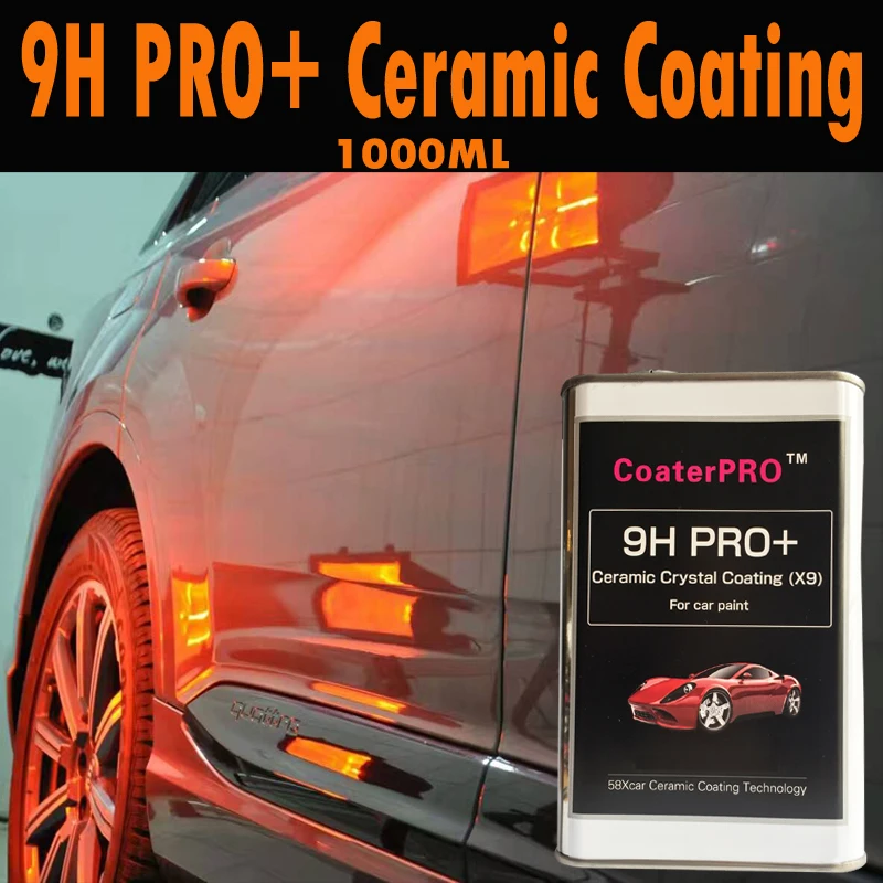 CoaterPRO Auto Detailing 9H PRO+ Car Nano Ceramic Protective Paint Coating Car Polish Car Care