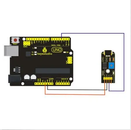 Бесплатная доставка! Модуль вибрационного датчика Keyestudio для arduino|module for sensormodule