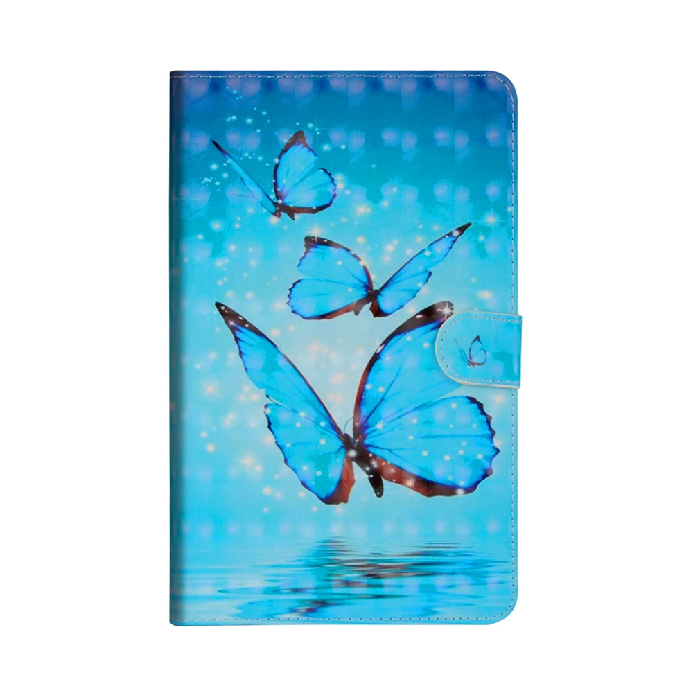 Для huawei MediaPad T3-10 цветной кожаный смарт-чехол с узором 9,6 дюймов для планшета huawei T3-10 со слотом для карт - Цвет: 10