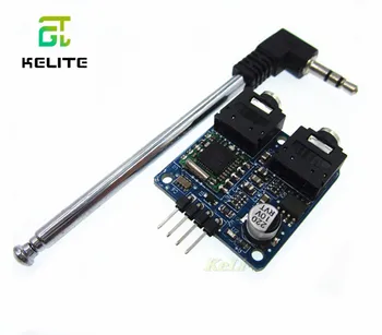 

TEA5767 FM Stereo Radio Module 76-108MHZ With Free Cable Antenna