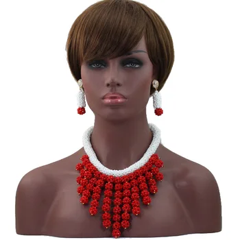 

Splendid Yellow Flower Wedding Jewelry Set Hot Sale African Crystal Beads Jewelry Set Nigeria Wedding Handmade Jewelry Set HX406