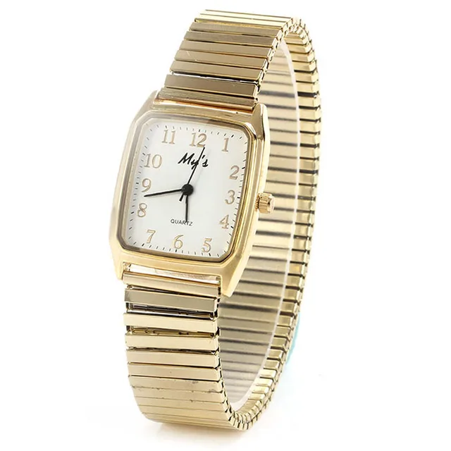 My lady, vintage quartz watch and circular dial stainless steel elastic strap is My lady, vintage quartz watch and circular dial stainless steel elastic strap is