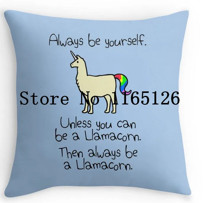 Always Be Yourself Unless You Can Be A Llamacorn Durable Square