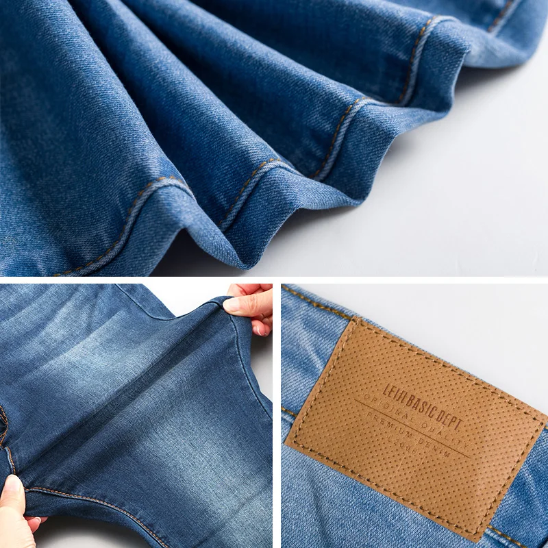 Jeans for Women mom Jeans High Waist Jeans Woman High Elastic plus size Stretch Jeans female washed denim skinny pencil pants