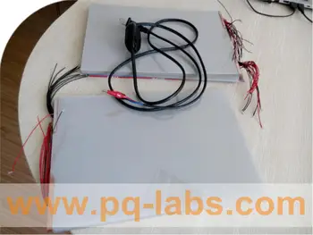 

DfLabs PDLC Switchable smart film sample is about 21cm*15cm or 8" * 5" for A5 size for rear projection screen film