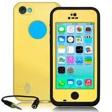Для iPhone 5C Водонепроницаемый случае Жизнь Доказательство воды чехол противоударный Грязь доказательство телефон чехлы для iPhone 5C Snowproof чехол телефона случаях