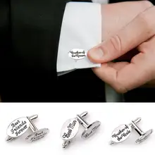 Personalised Cufflinks Wedding And Get Free Shipping On Brand Silver Plated Mens Wedding Cufflinks Sets Shirts Cuff Links Personalised Groom Best Man China