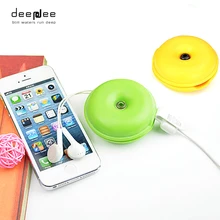 Tartarugas DEEPDEE Forma Cabo Titular Organizador Fio Enrolador de Cabo Caixa de Armazenamento Bonito Clipe Bonito para Fone de ouvido da Linha Para Linha de Carga