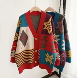 2019 bgsolid свитер женский свитер Куртка Harajuku ветровка кардиган вязаный свитер женский