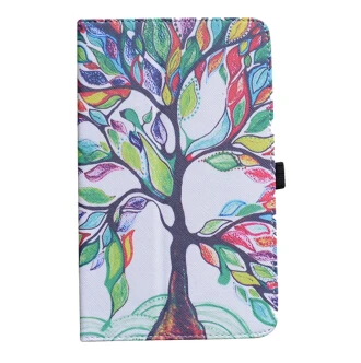 Высокое качество Личи шаблон кожаный чехол для Medion Lifetab P10505 10,1 дюймов планшет - Цвет: Love tree