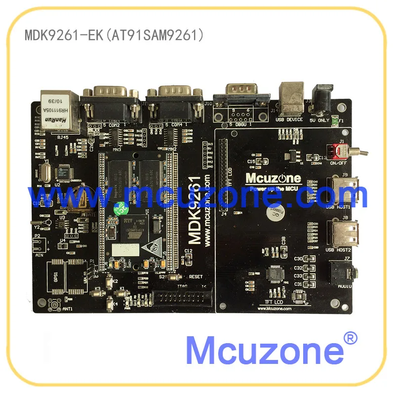 ATMEL AT91SAM9261 макетная плата MDK9261 USB 7'TFT LCD Ethernet 800*480 QT4.8. SAM9261|usb usb|board boardlcd lcd |